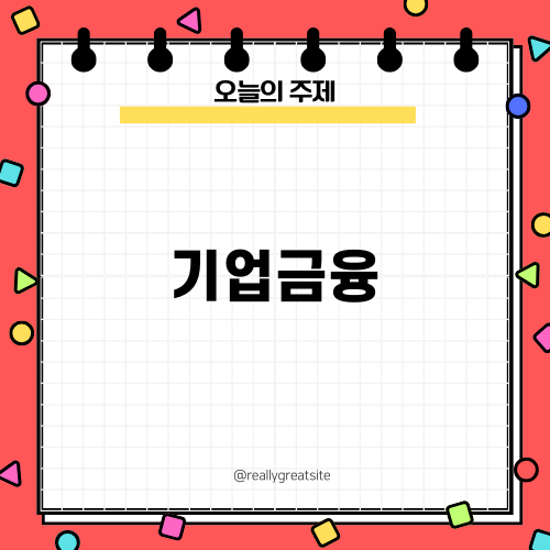 기업금융과 밸류업 프로그램의 이해