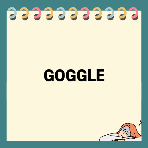 GOGGLE 활용법과 이점